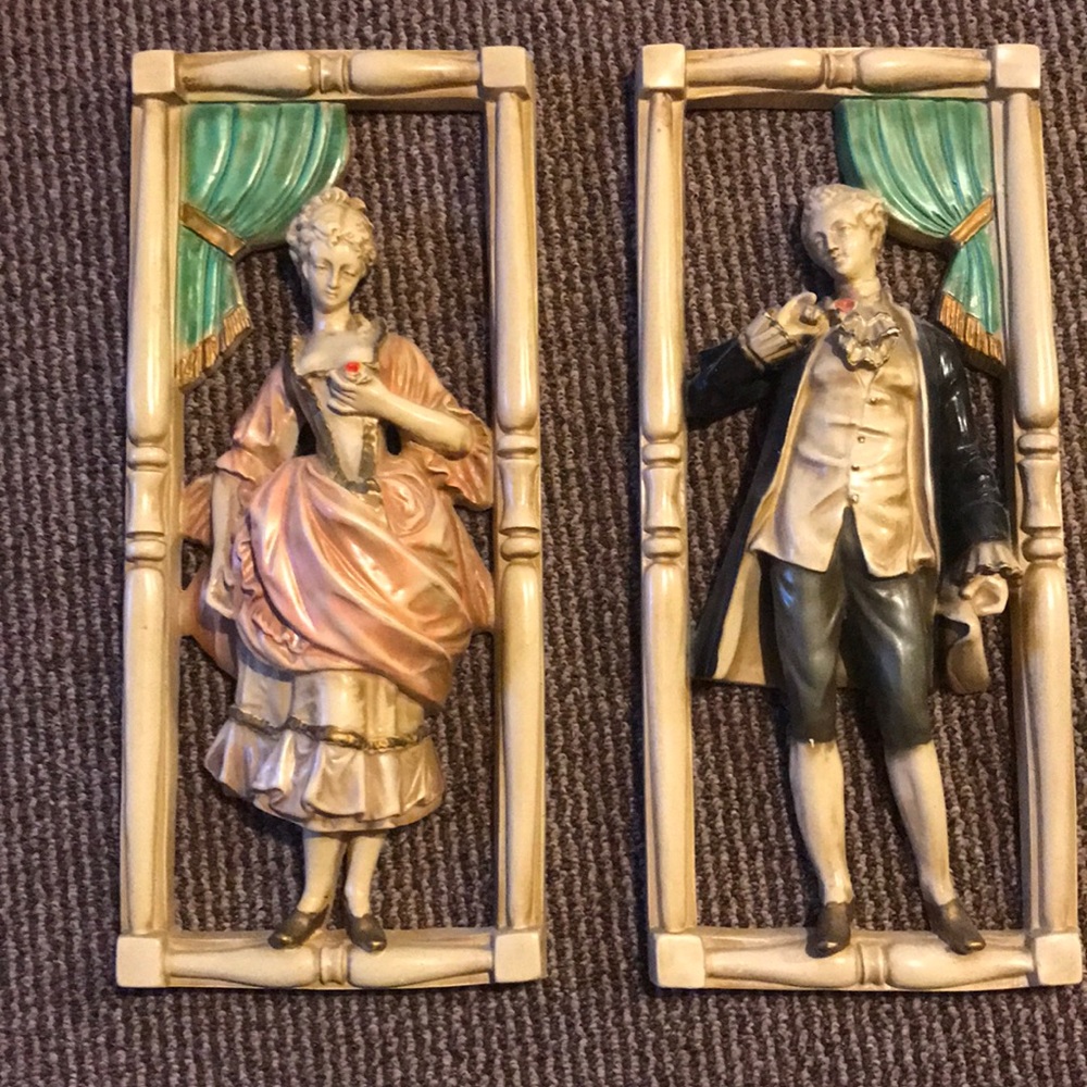Vintage wall hangings